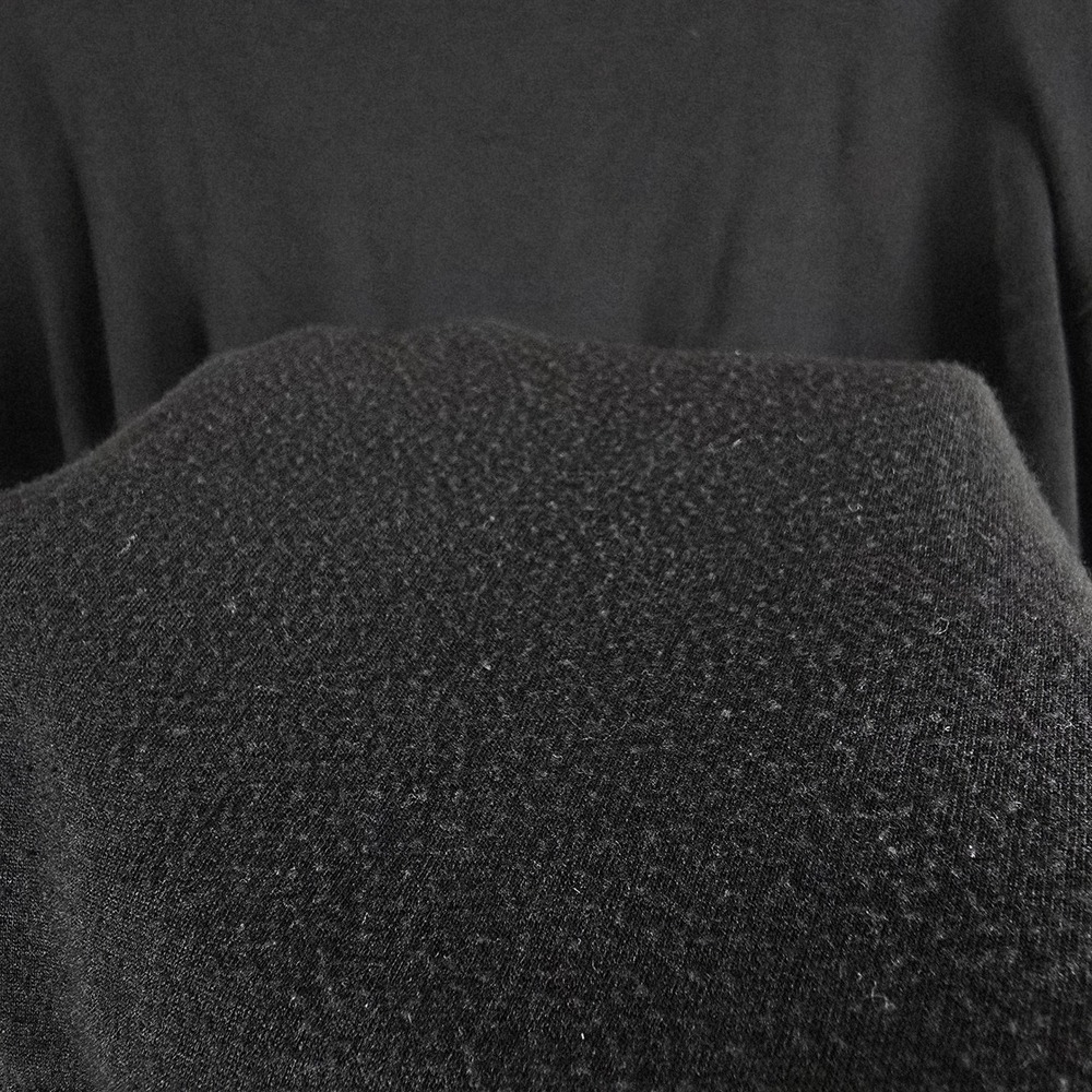 Athleta Coaster Luxe Sweatshirt Black Modal Blend Thumbhole Pullover Womens M - Picture 7 of 11